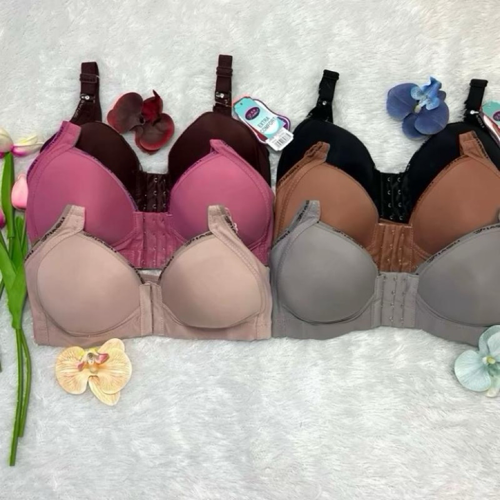 bra kancing depan tanpa kawat