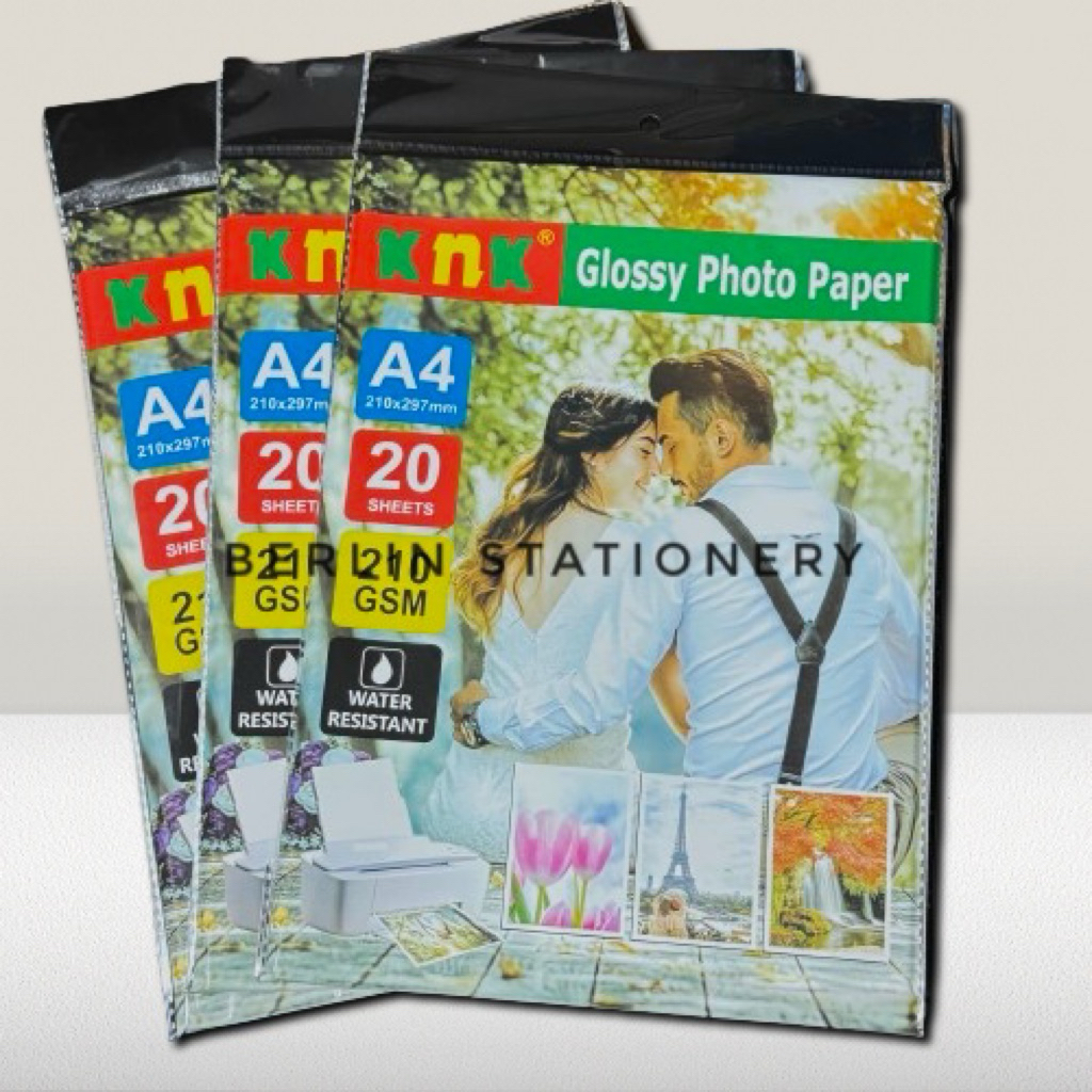 kertas CETAK FOTO GLOSSY/kertas FOTO GLOSSY 1pack(20Lbr)