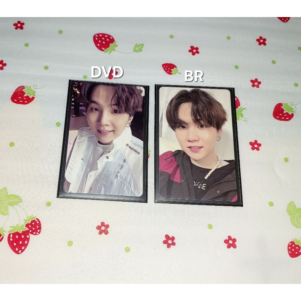 Photocard Official BTS Suga RPC MOTS ON:E DVD dan BLURAY