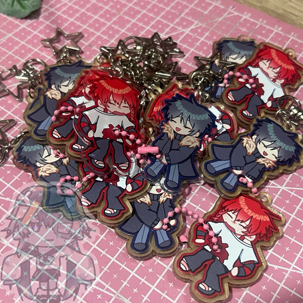 Zeno Remake Keychains - Fanmerch by Hokuhui