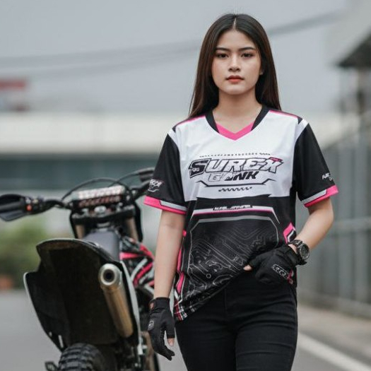 Jersy Surex Gank Supermoto Herex JERSEY RACING SUPERMOTO RIDER/BAJU JERSEY SUPERMOTO CRF KLX WR DTRA