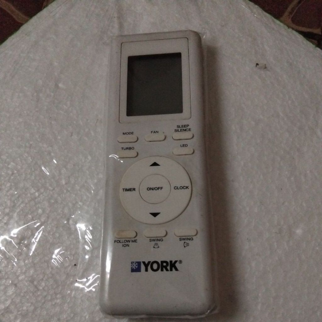 REMOT AC MERK YORK ORIGINAL