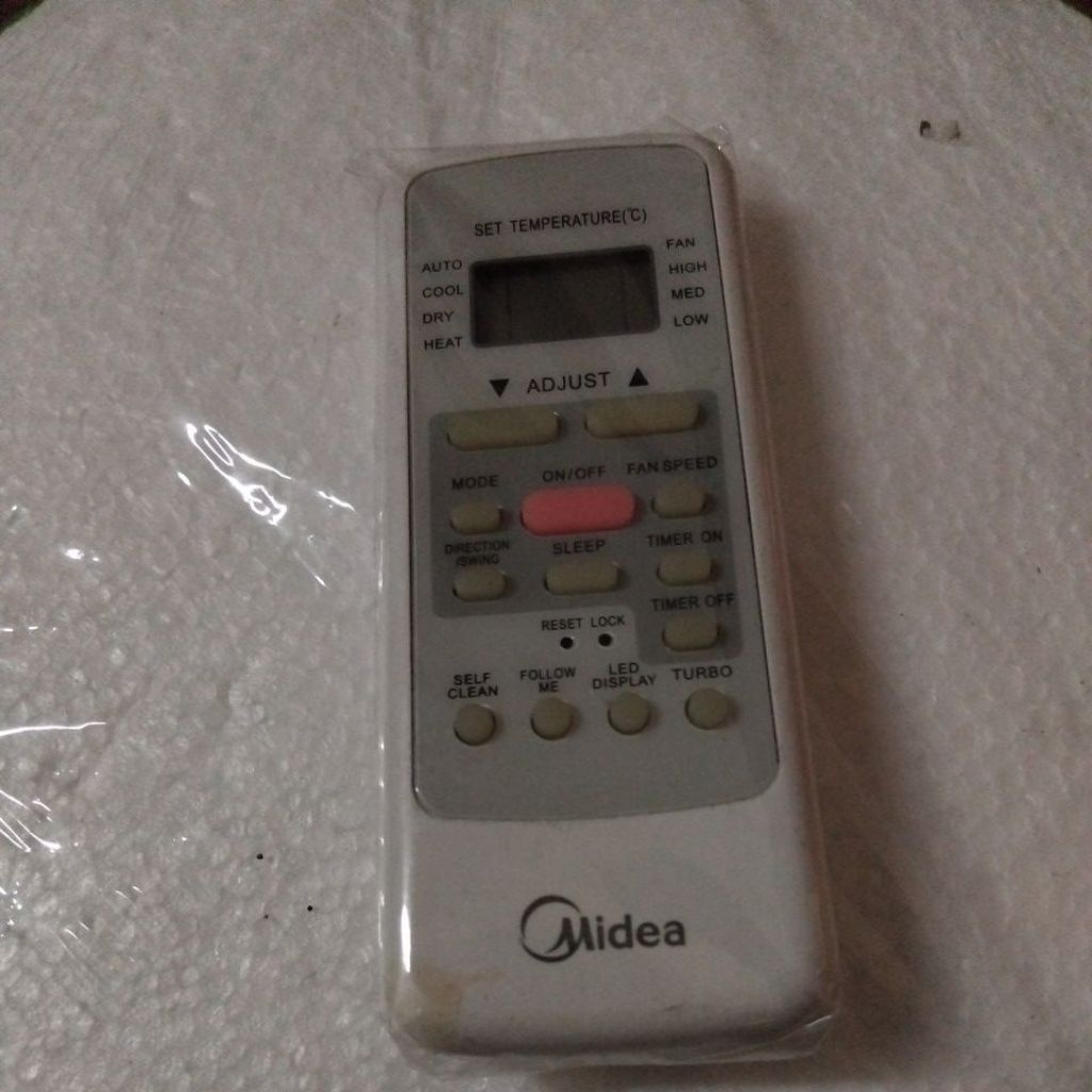 REMOT AC MERK MIDEA ORIGINAL