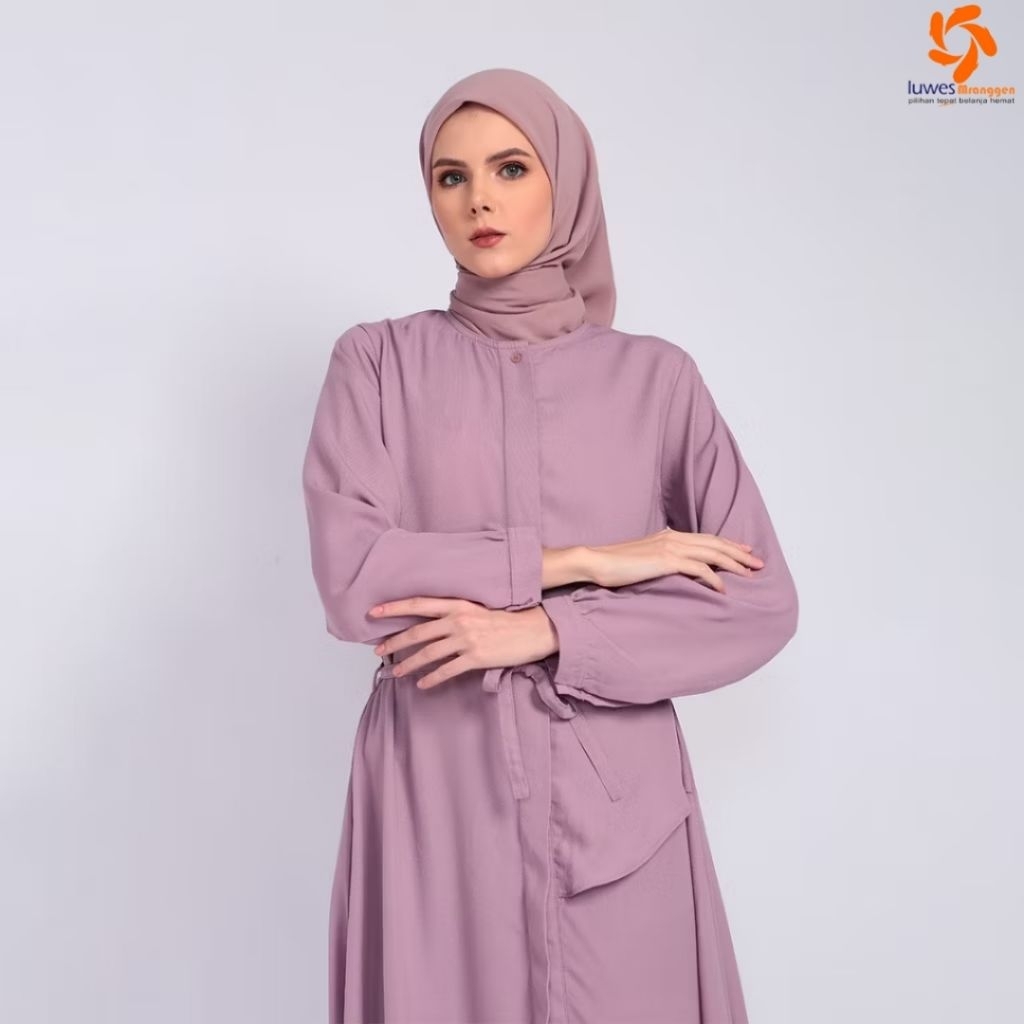 Remix Jeans Ladies Gamis Dress FREE HIJAB