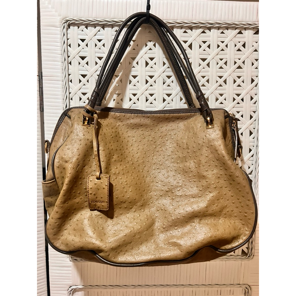 ROOKISM OSTRICH TOTE BAG