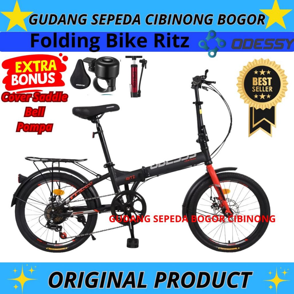 Sepeda Lipat 16 20 Odessy Ritz Boncengan