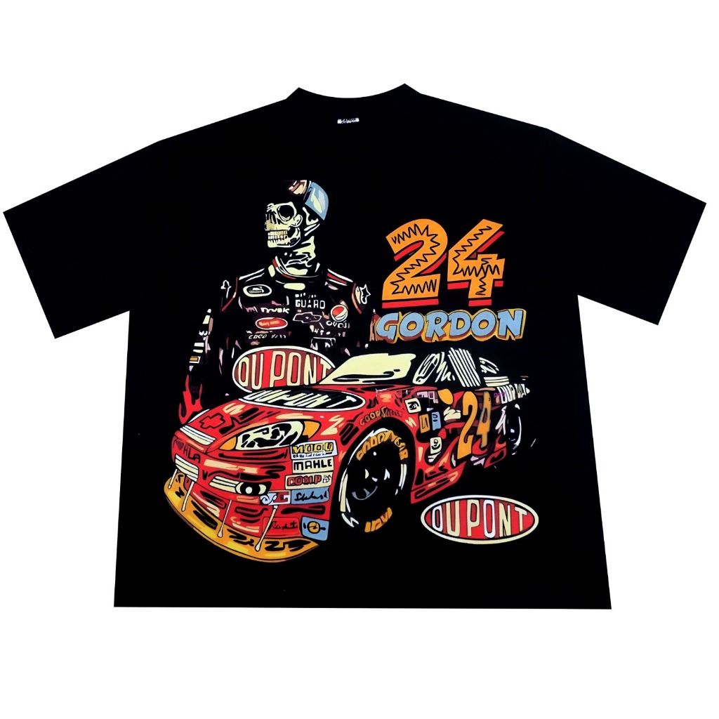 BIG OVERSIZE T-SHIRT KAOS NASCAR DUPONT YHBOOTLEG
