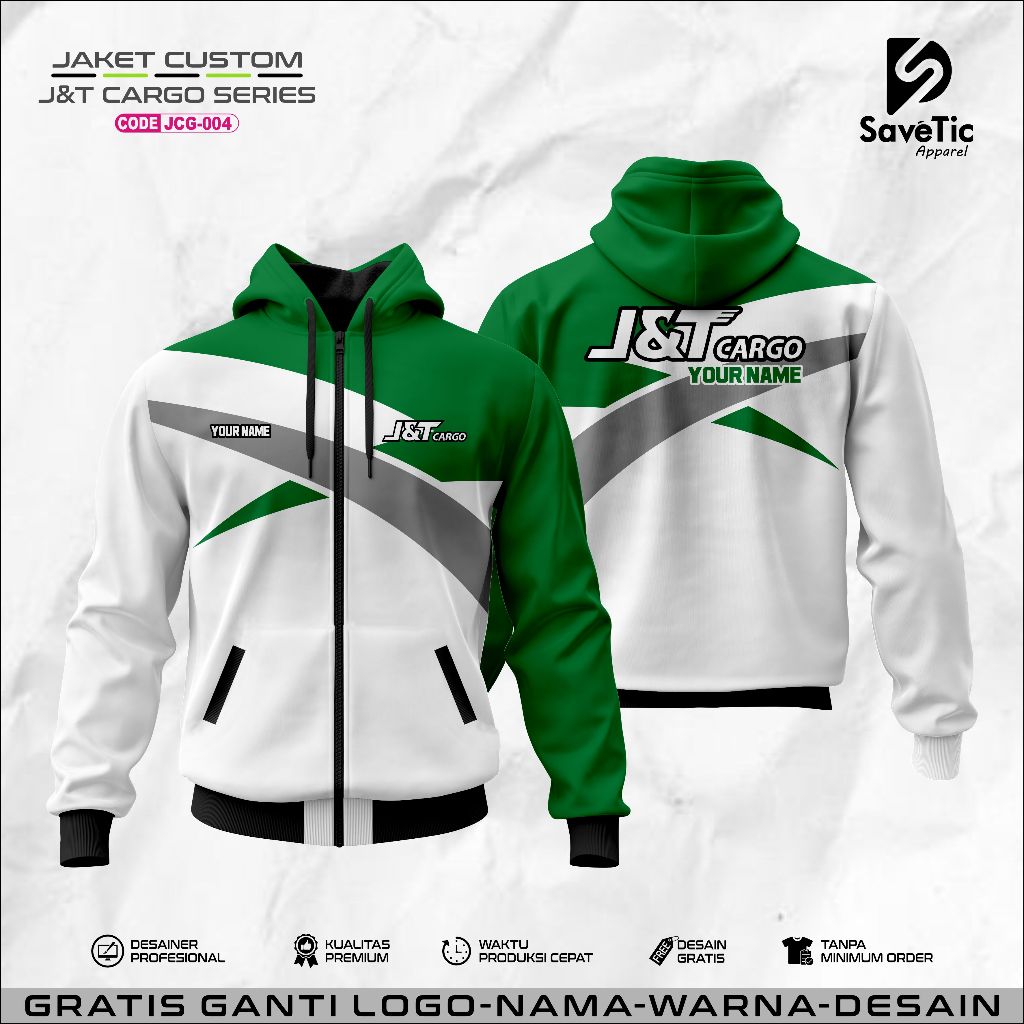 Jaket J&T Cargo Full Printing Sublim/Jaket J&T Cargo/jaket logistic jnt cargo/jaket custom jnt cargo