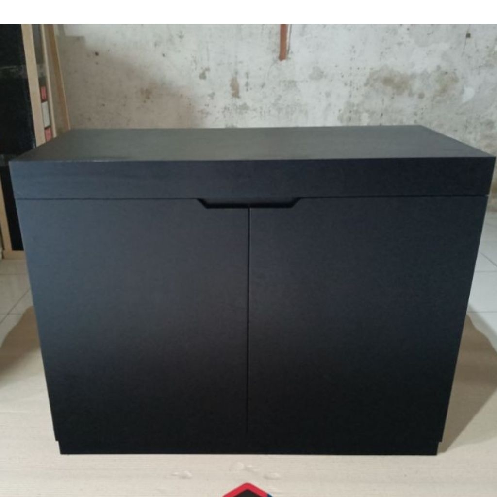meja aqurium / khabinet aqurium / aquascape minimalis anti air