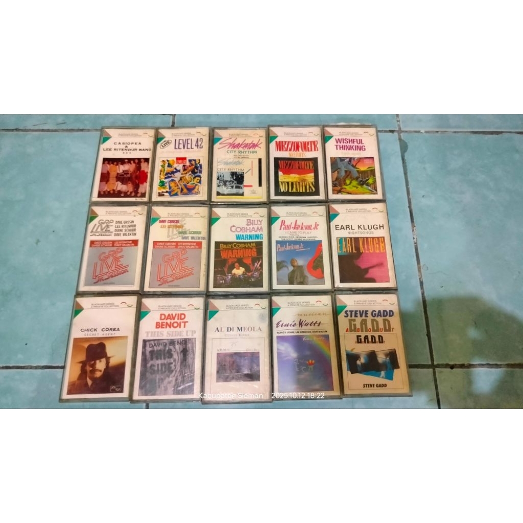 Kaset Koleksi Jazz Rock Fusion Jazz