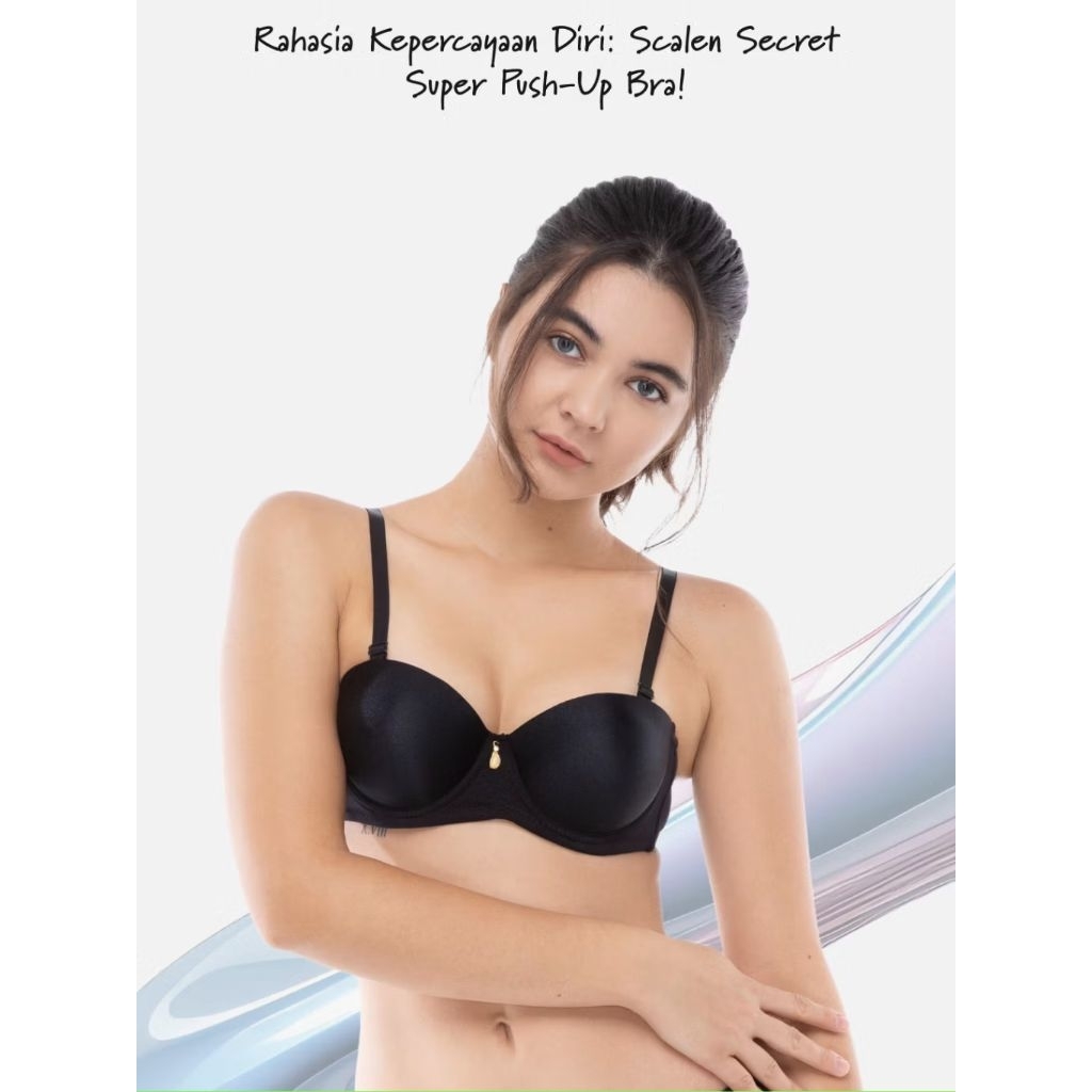 Bra Scalen code 811/ scalen premium Busa Tebal dengan Kawat/pakai kawat Bra Super Push Up Kait 2