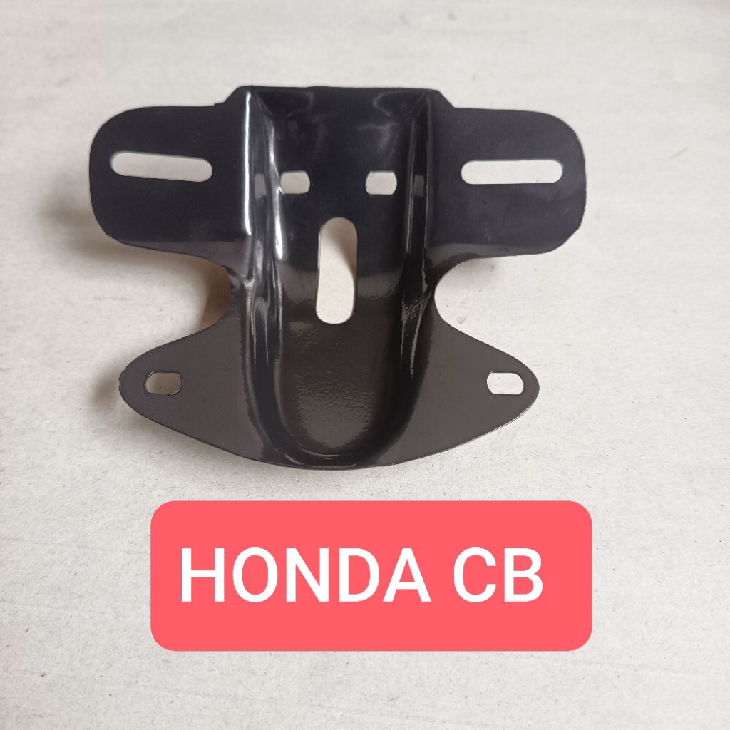 plat besi pangkon dudukan  lampu stop belakang Honda  90 S 90 Z CB 100 CG CB 125