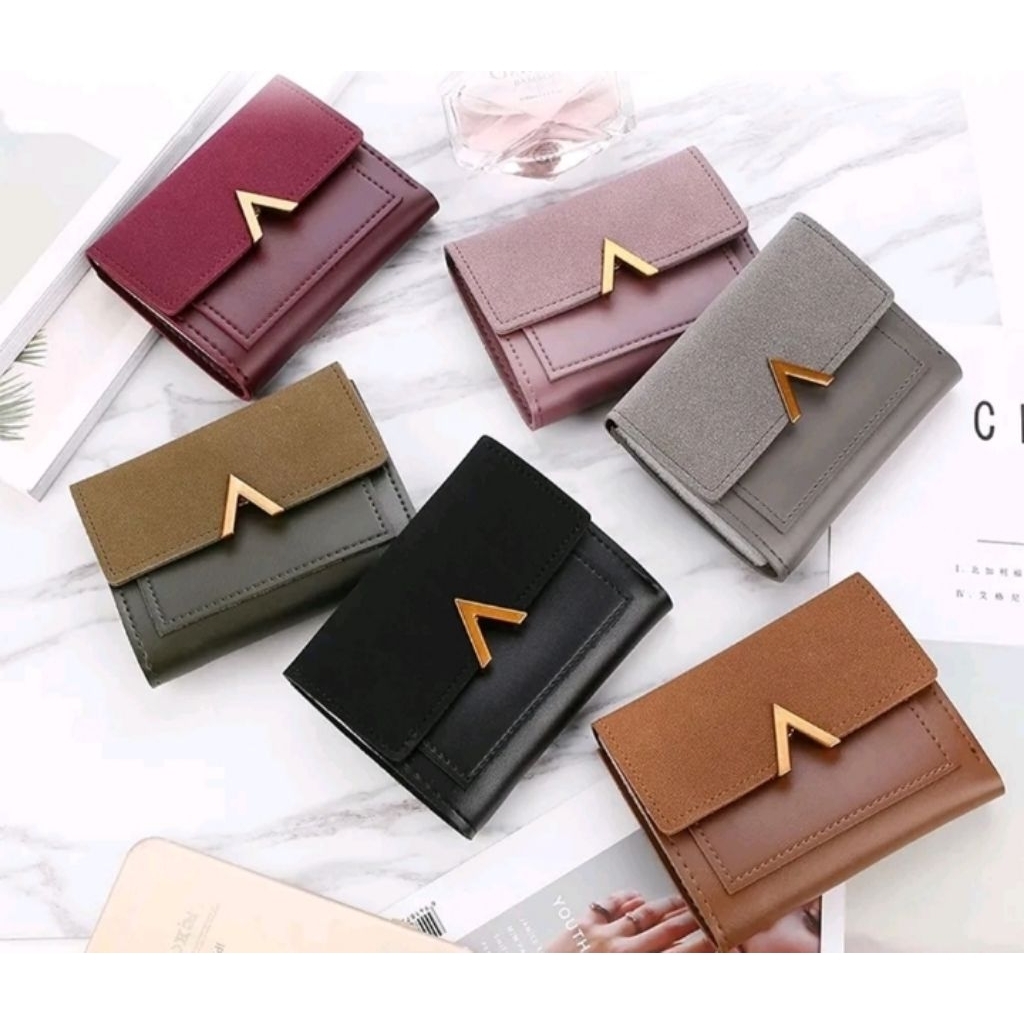 Dompet Lipat Wanita/Dompet Korea/Dompet Mini/Dompet Lipat