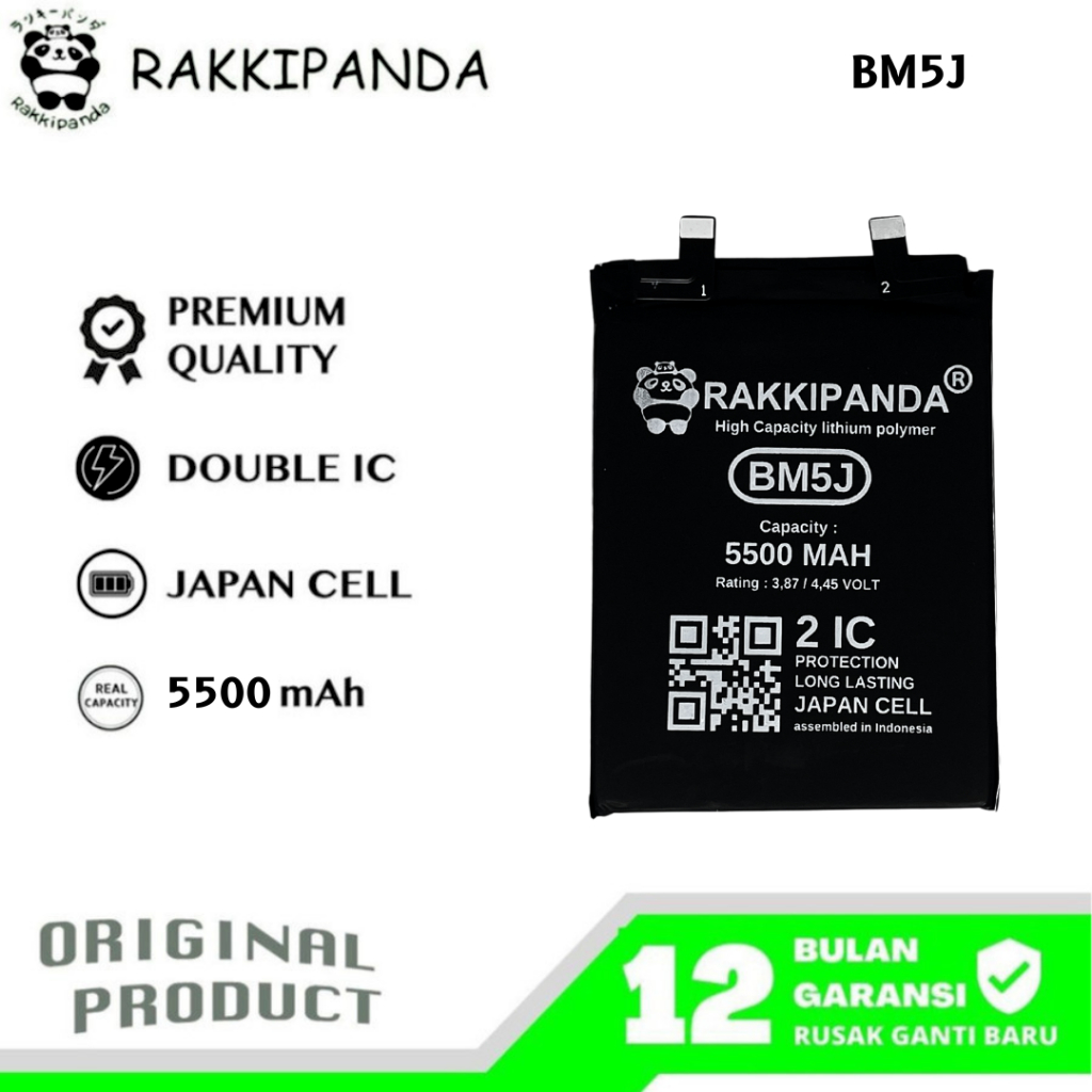 RakkiPanda - BM5J Mi 12T / Redmi K50 Batre Batrai Baterai