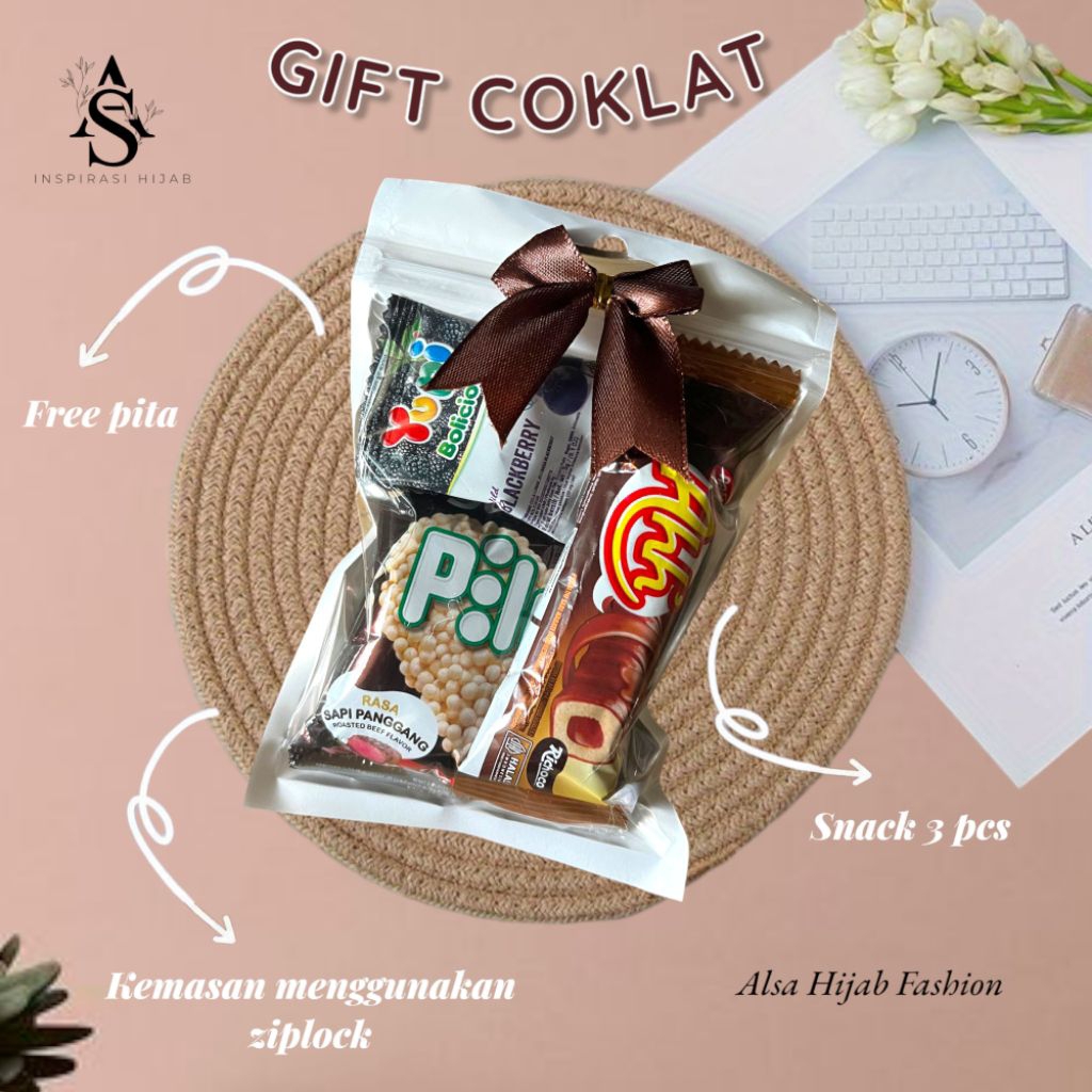 MINI GIFT SNACK COKLAT / PAKET JAJAN KECIL / MINI HAMPERS