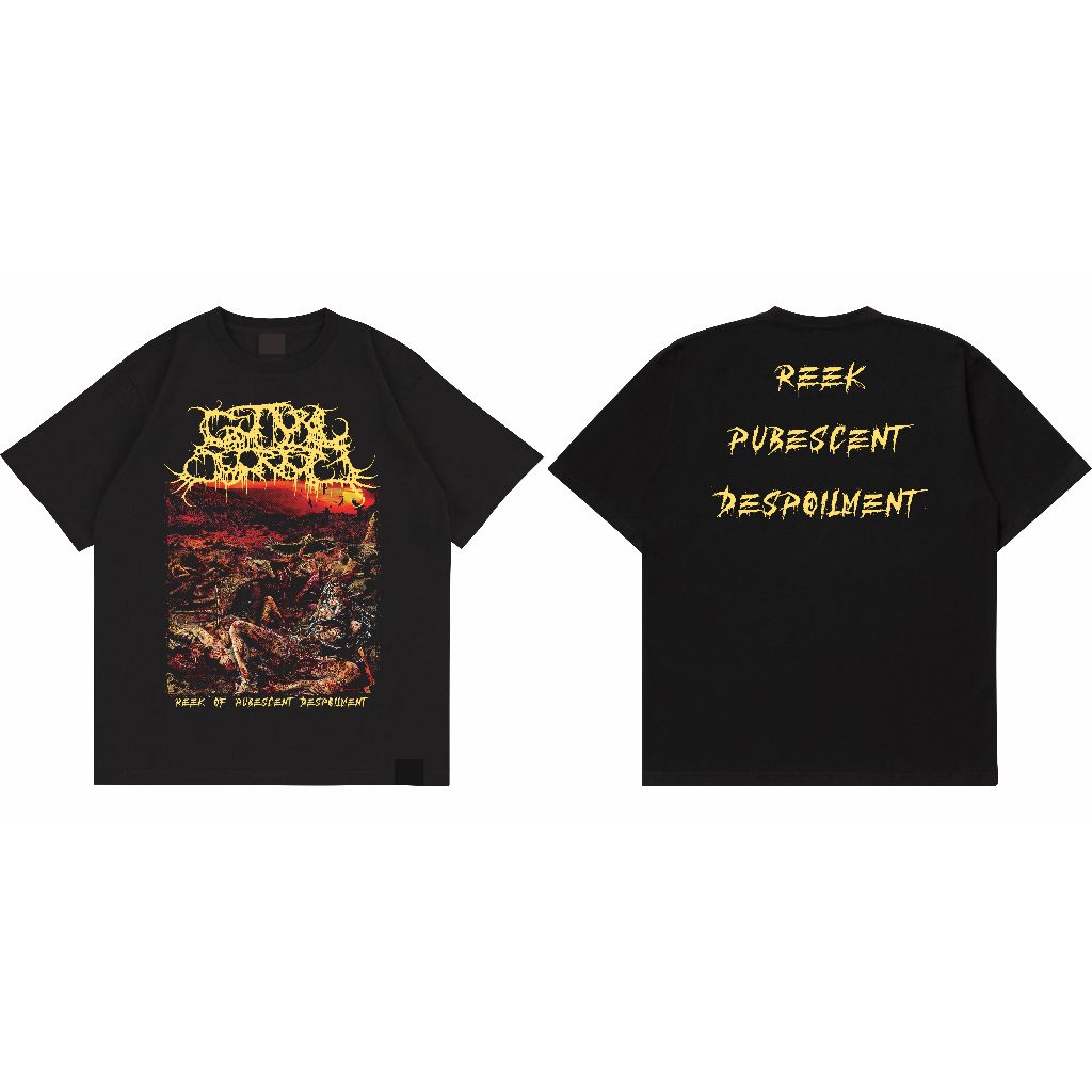 T-shirt Band Guttural Secrete - Reek of Pubescent Despoilment