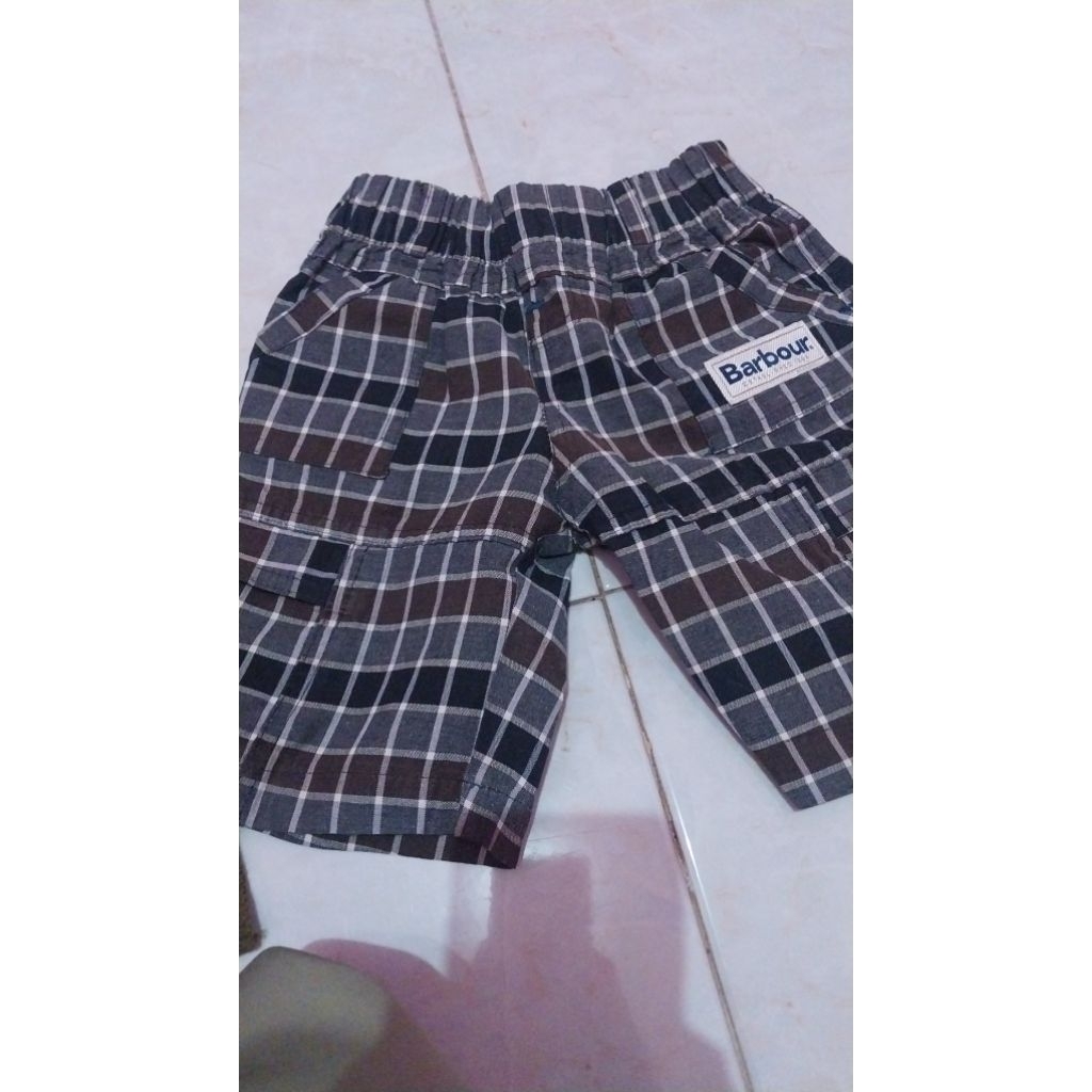 Celana pendek anak cowok  barbour