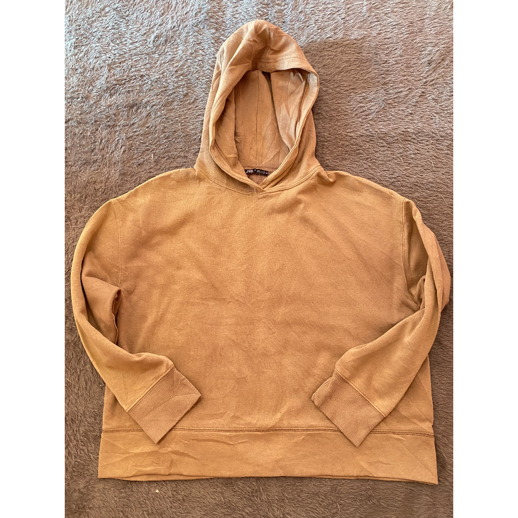Hoodie Crop Brand Zara