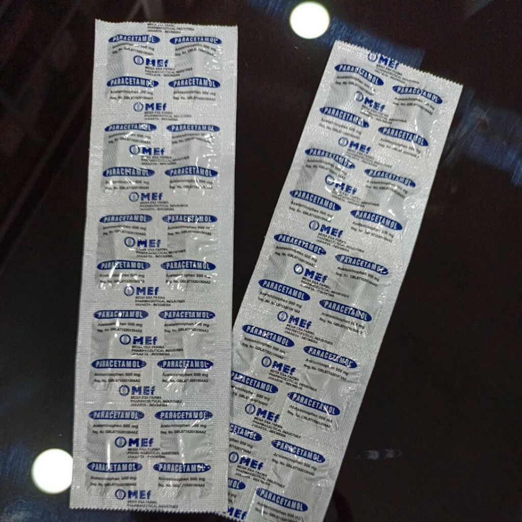 PARACETAMOL MEF 2 STRIP / PARASETAMOL MEF 2 STRIP