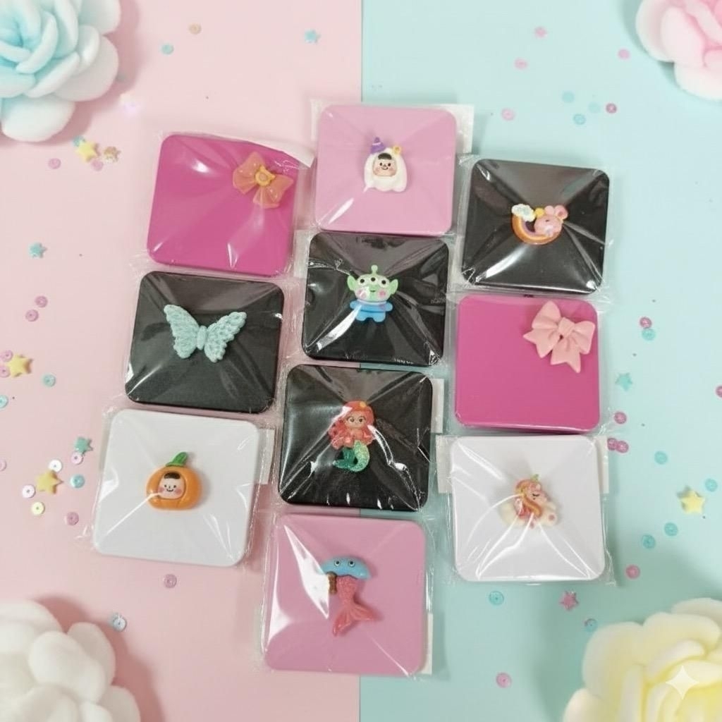 [LOVINGO] - Kaca Lipat - Kaca Lipat Clay Motif Lucu