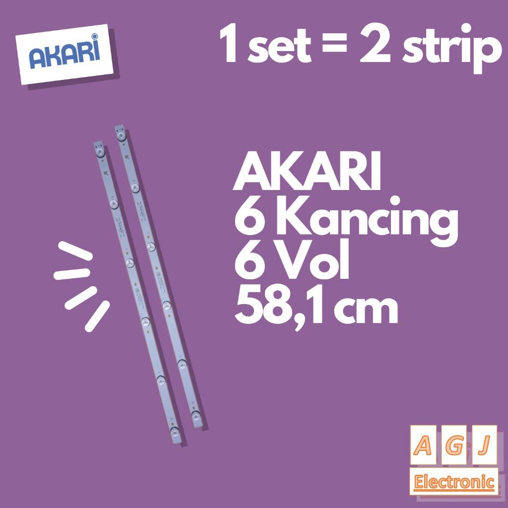 BACKLIGHT TV AKARI 32 IN INC LE 32LK88 32LK88ID LAMPU 6K 6V INCH MURAH