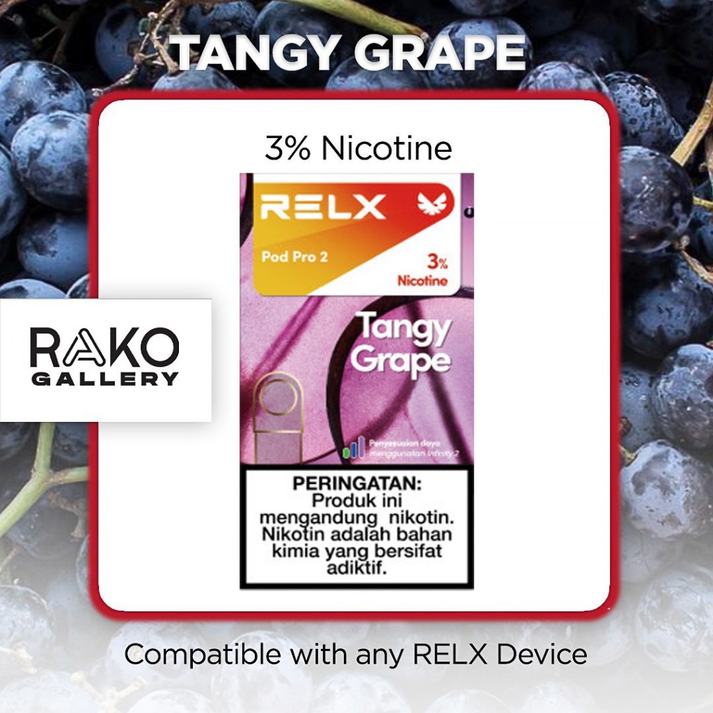 Relx Infinity Essential Artisan Pod Pro Tangy Grape