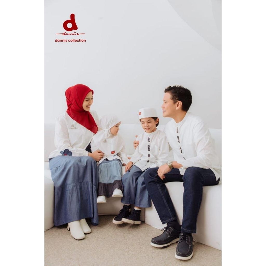 SARIMBIT DANNIS TERBARU SET KELUARGA "D DENIM" BYBRUMAH DANNIS