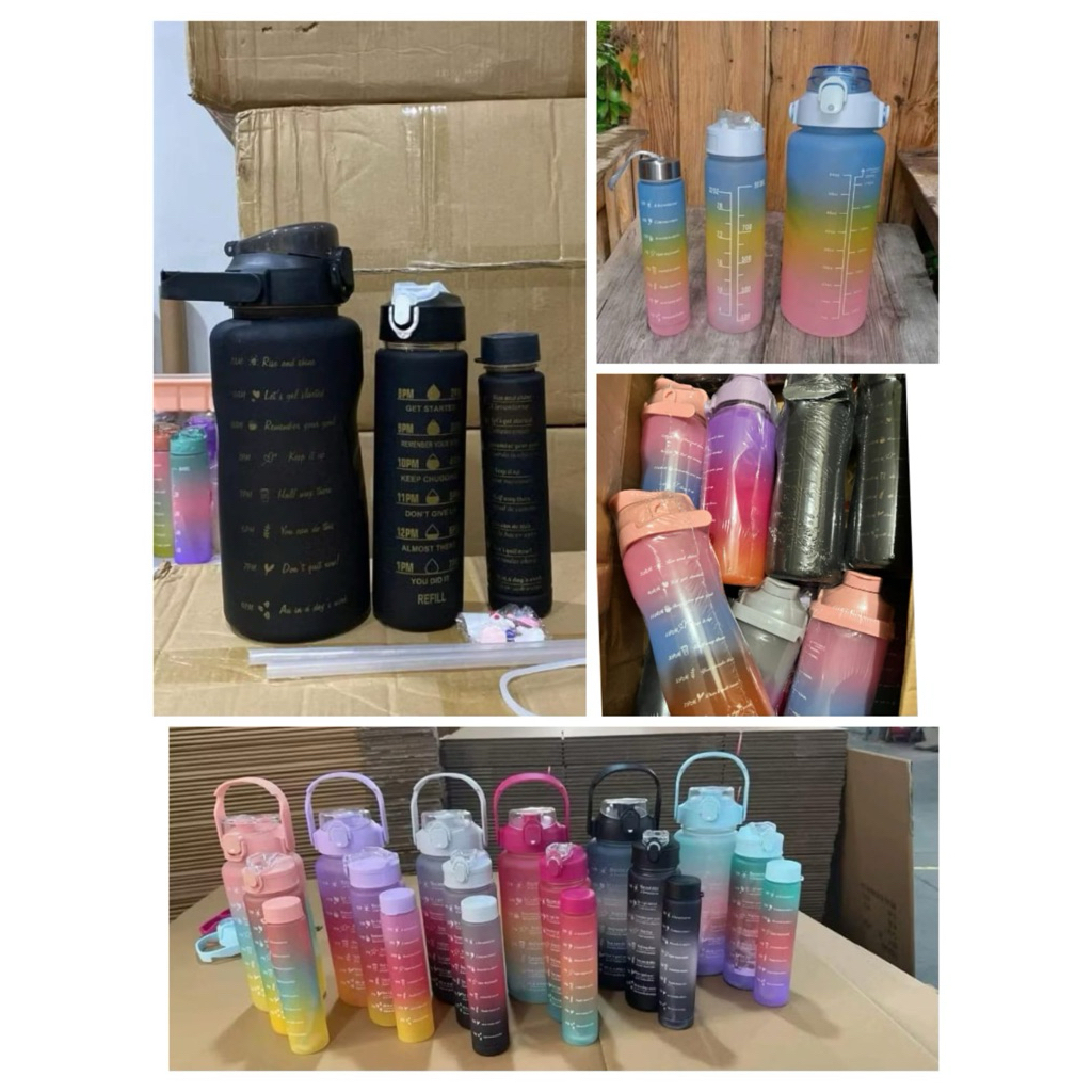 Botol Minum Tumblr 2 Liter Beranak 3in1 Gradasi