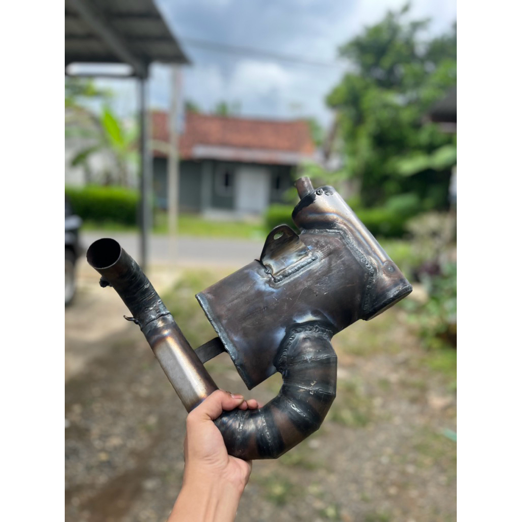 Knalpot vespa standar racing type T2S by KY26