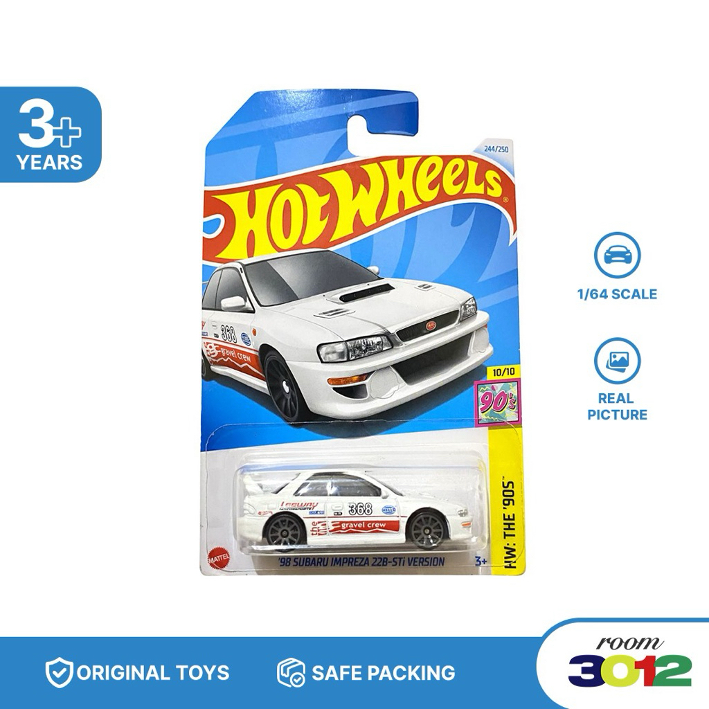 Hotwheels 98 Subaru Impreza 22B-Sti Version