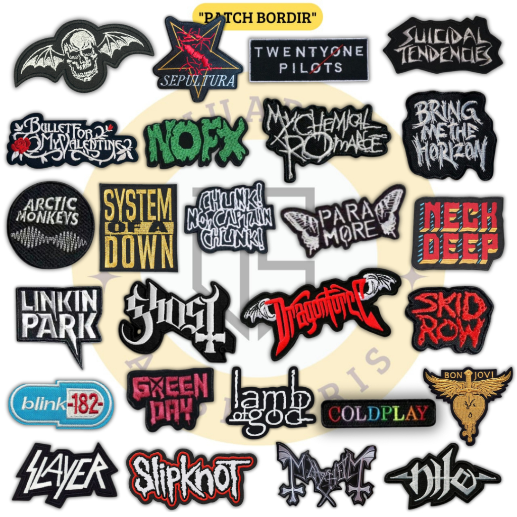 JUARA PATCH BORDIR BAND | EMBLEM BAND