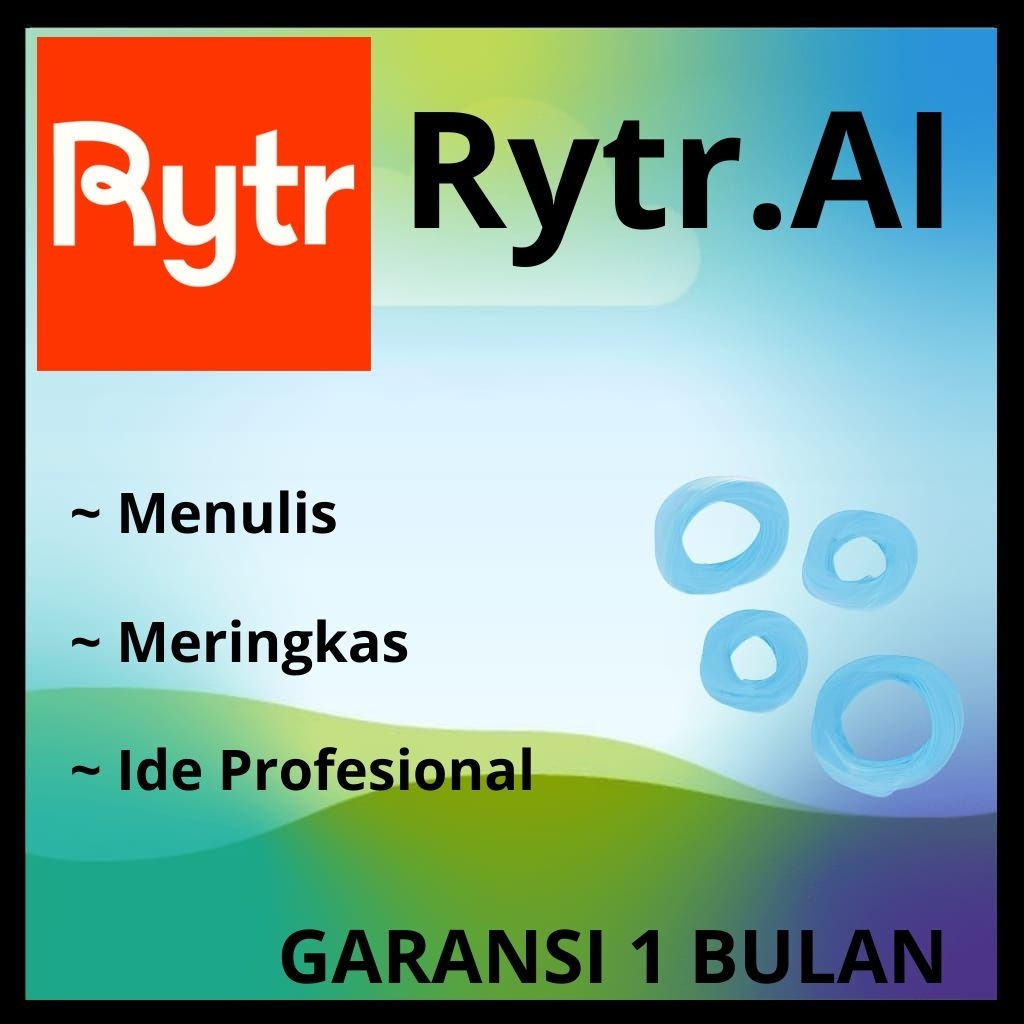 Rytr.ai - Menulis dan Meringkas 1 Bulan