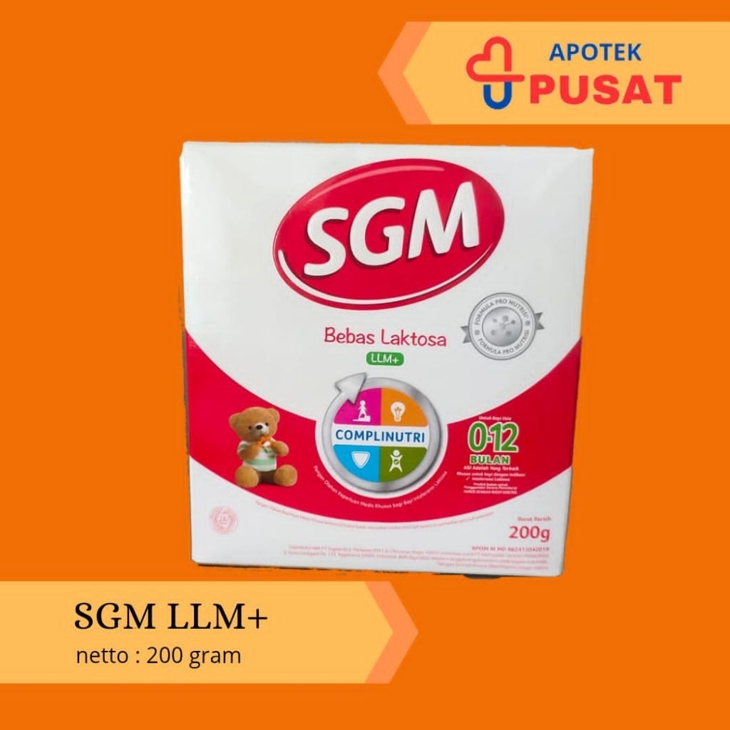 SGM LLM+ bebas laktosa 200 gram