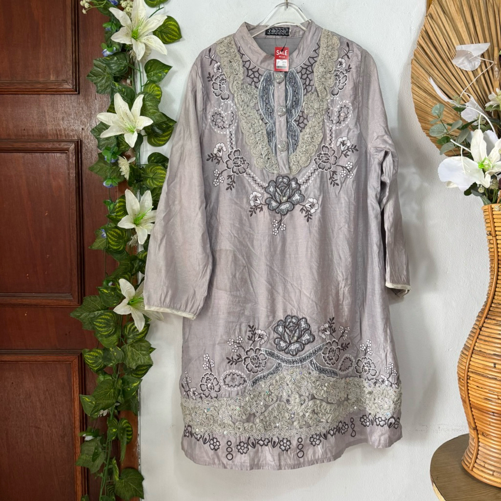 Tunik Abu Tozzo Polyester