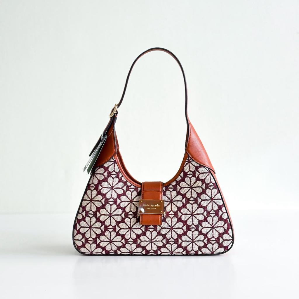 KS SPADE FLOWER JACQUARD SHB