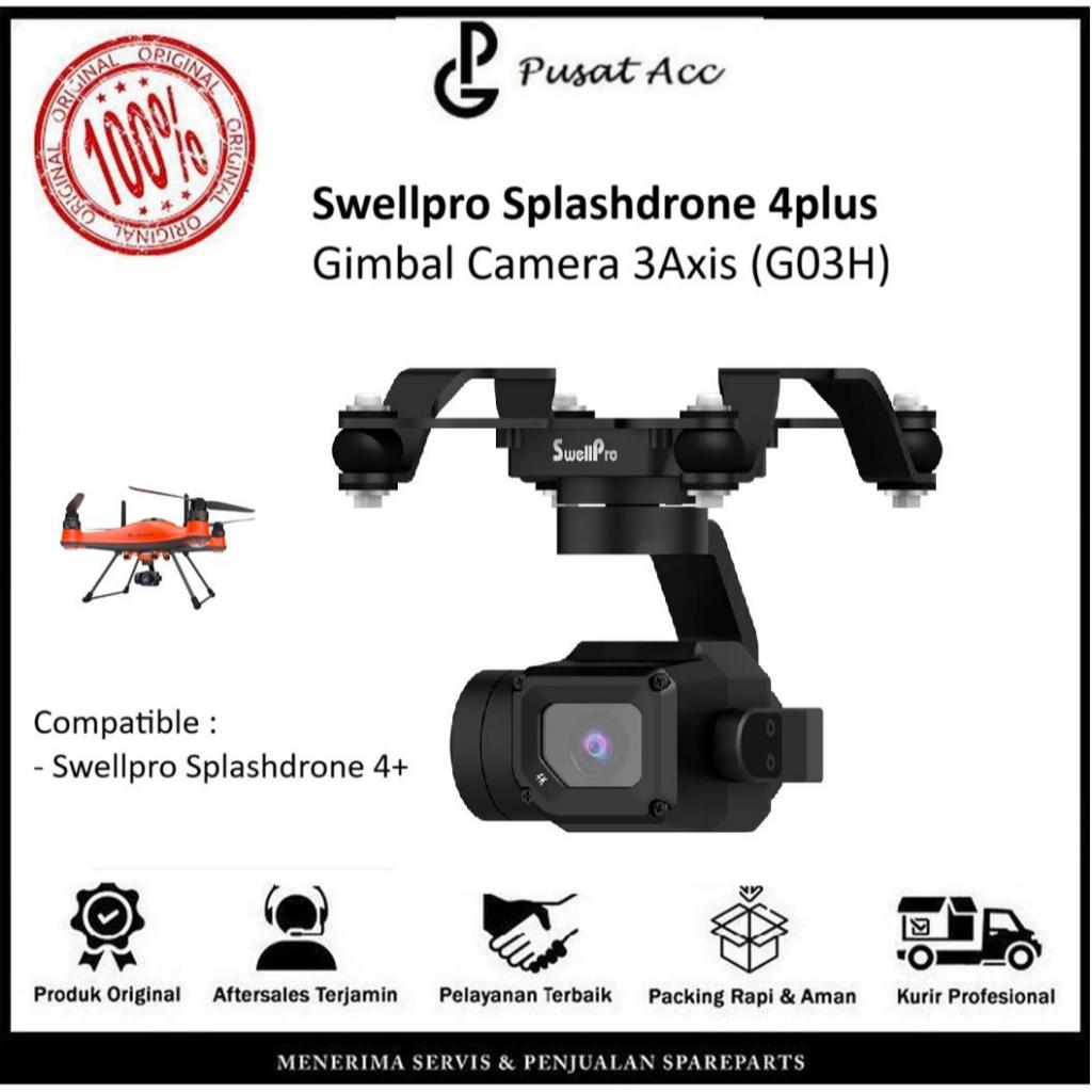 SwellPro Splash Drone 4+ (SD4+) Waterproof 4K Gimbal Camera G03H