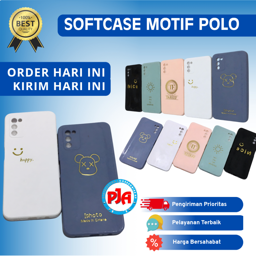 Case Softcase Casing Motif Polo Realme C21 C21s