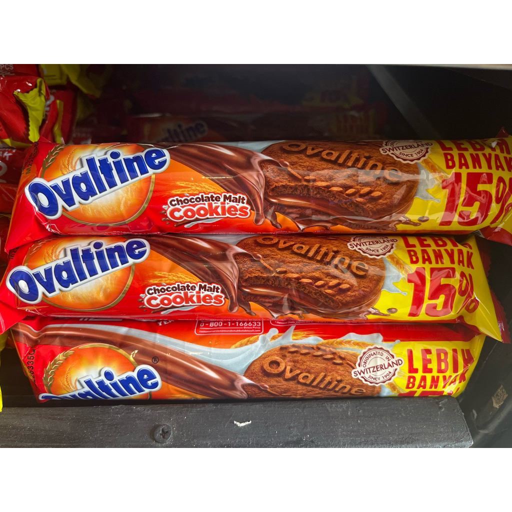 Ovaltine coklat malt cookies 130Gr