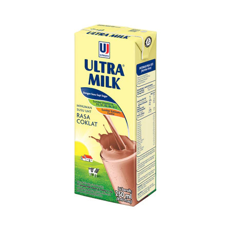 Ultramilk UHT 200 & 250 ML / Ultramilk low fat choco / Ultramimi 125 ml