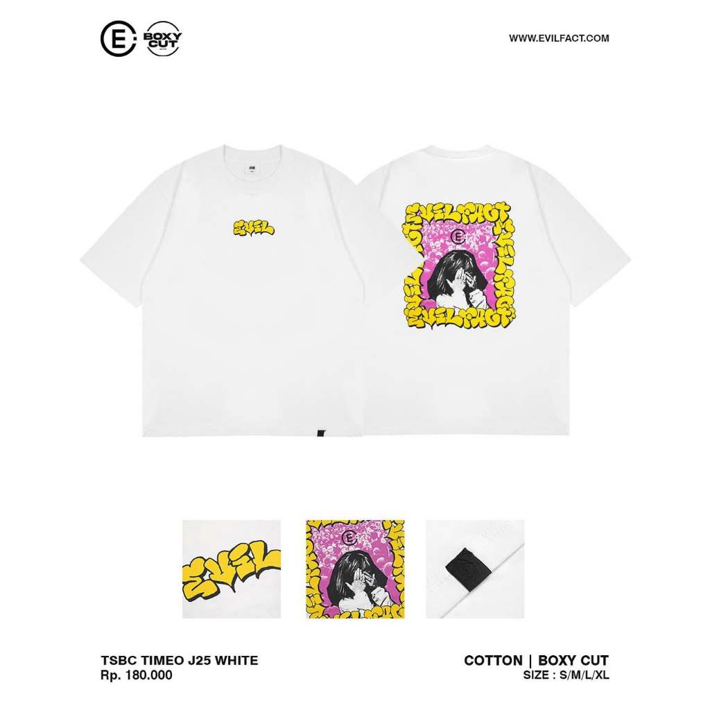 EVIL ARMY T-SHIRT - TSBC TSBC TIMEO J25 WHITE