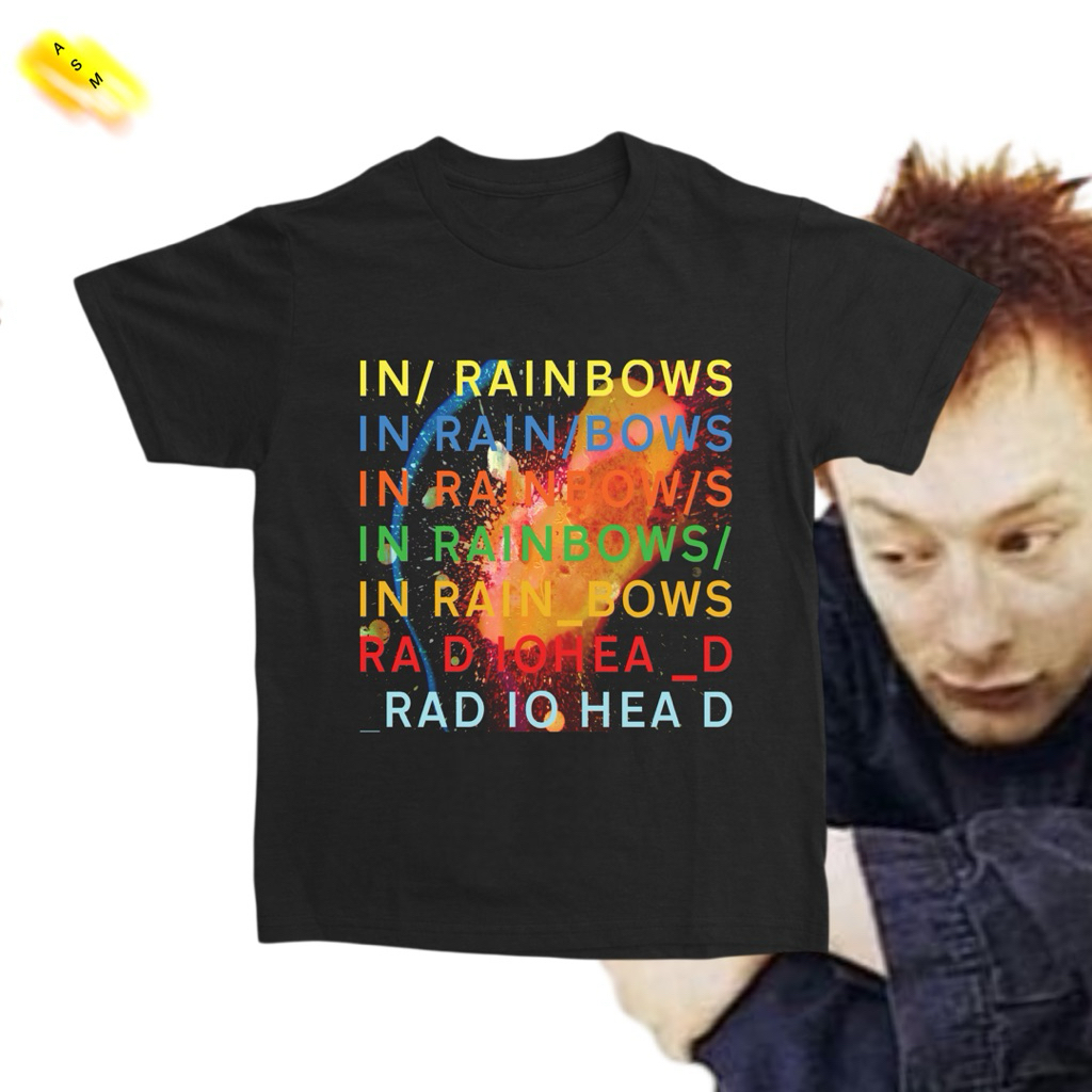 Kaos Radiohead In Rainbows Black by A Something Market