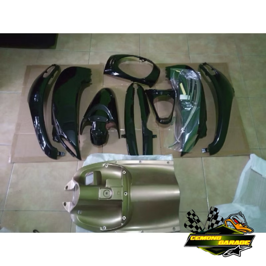 cover full body halus scoopy fi hitam gold 2015