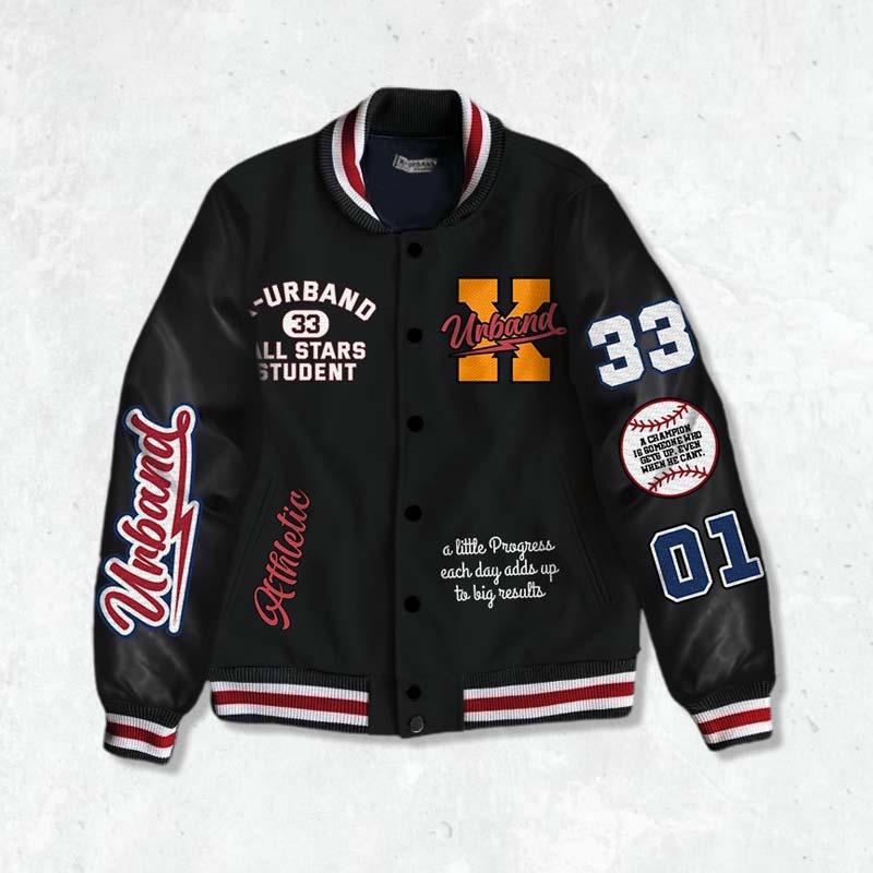SimplyGoods Jaket Varsity Baseball Unisex A470 X Urban Absolute