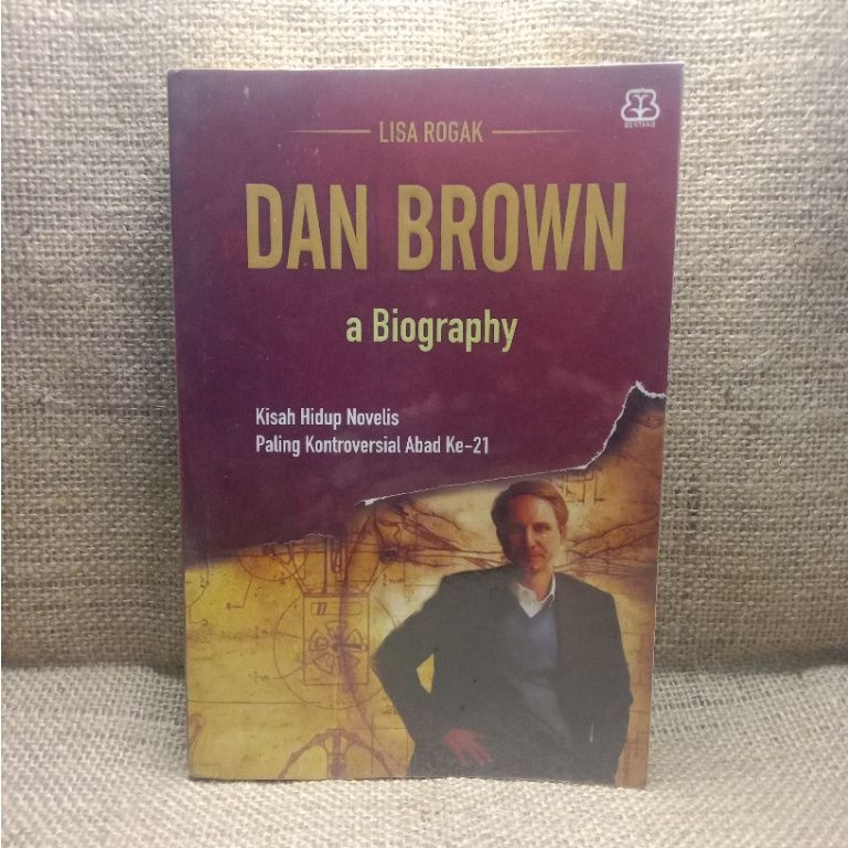 [ORI Preloved] Lisa Rogak - DAN BROWN(The Da Vinci Code) a Biography