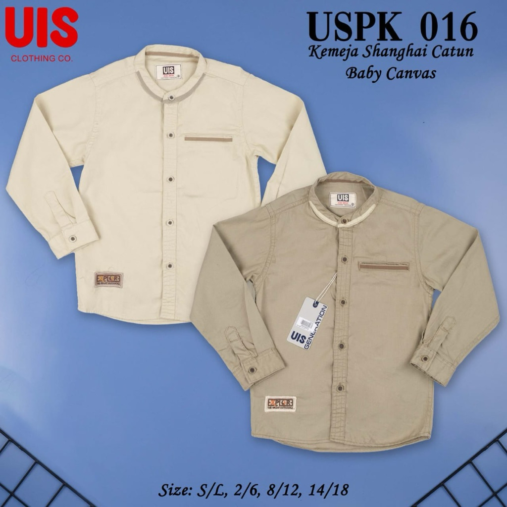 KEMEJA PANJANG ANAK LAKI-LAKI || KEMEJA ANAK LENGAN PANJANG || KEMEJA SHANGHAI LENGAN PANJANG || KEM