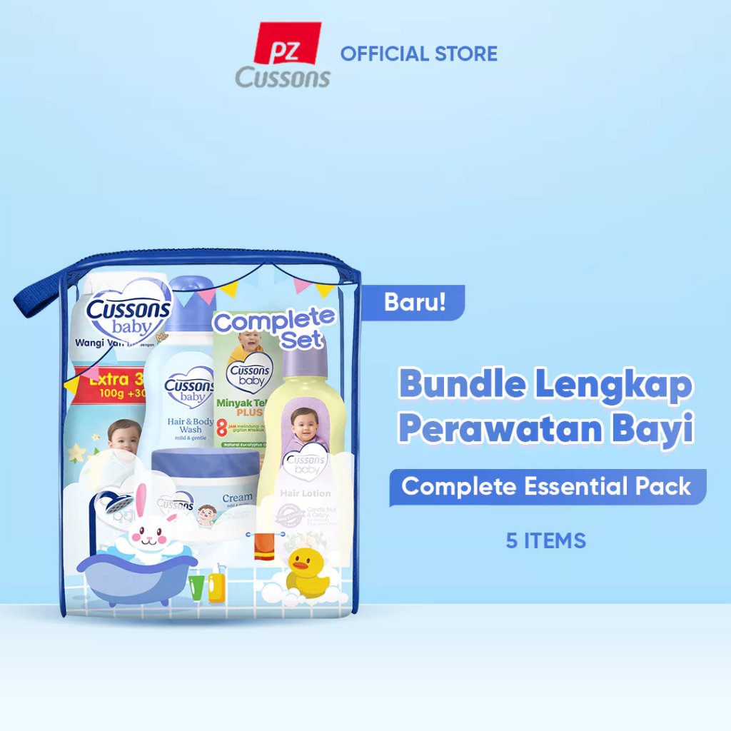 MFI - Cusson Baby Complete Essential Pack | Paket Perlengkapan Bayi By cussons baby