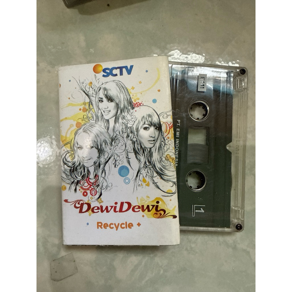 kaset pita dewi dewi recycle