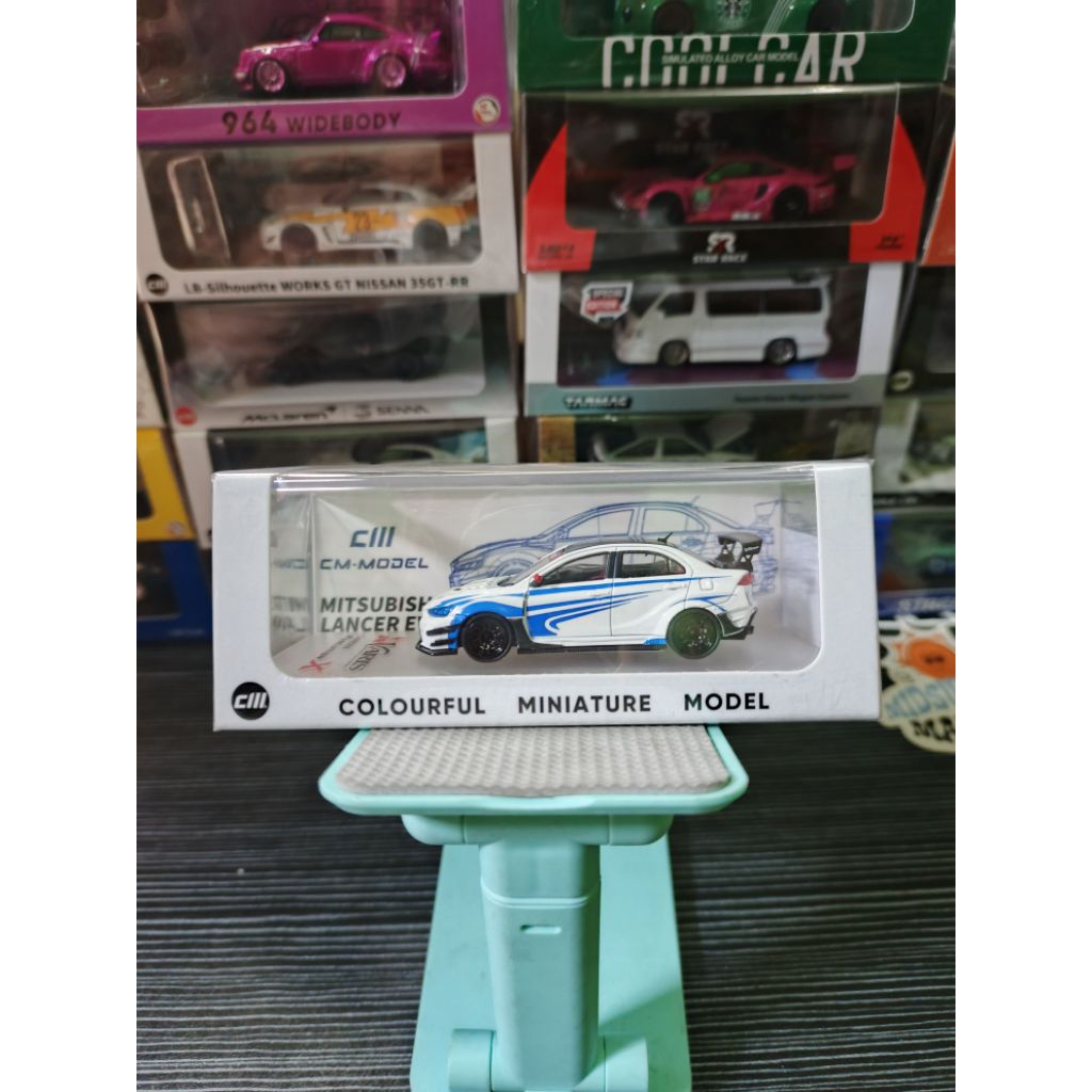 CM MODEL MITSUBISHI LANCER EVOLUTION X VARIS WHITE