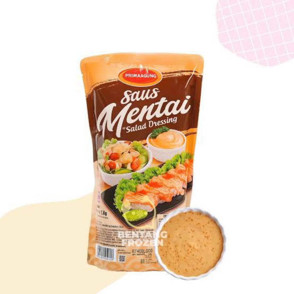 Saus Mentai / Saus Mentai Dimsum / Saus Mentai Dressing Salad / Salad Dressing