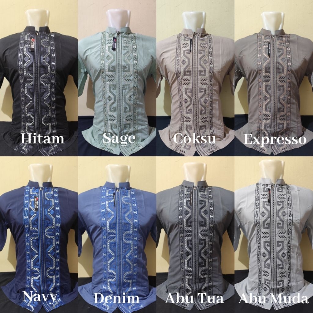 BAJU KOKO ERLITA PRIA DEWASA LENGAN PENDEK WARNA